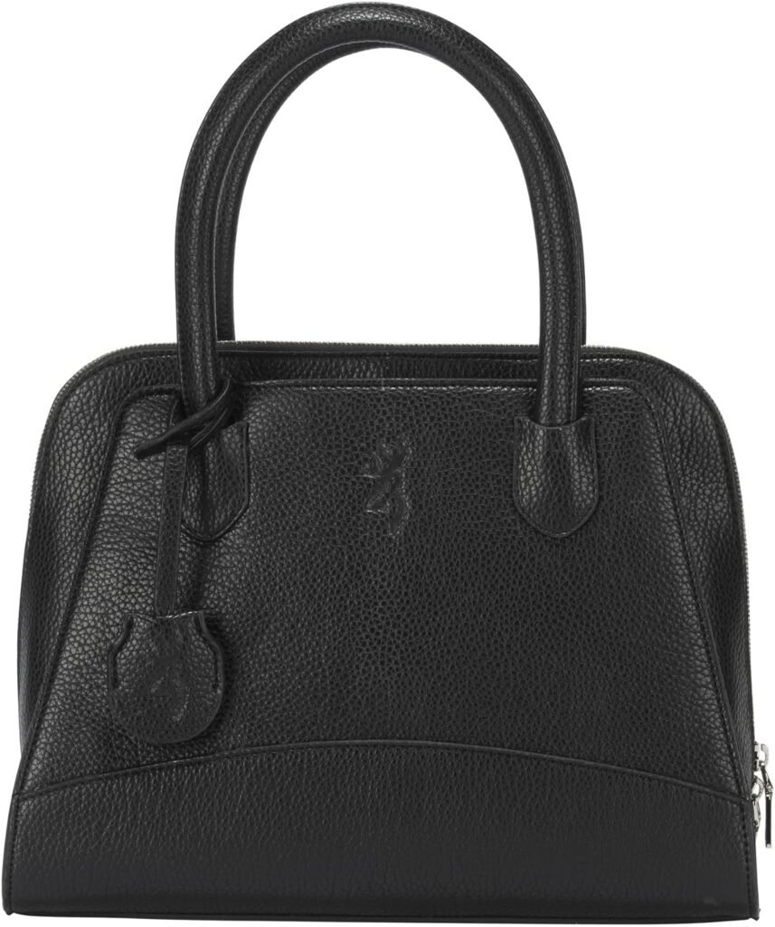 Browning Womens Concealed Carry Purse, Premium Holstered With Safety Locking Option Handbag