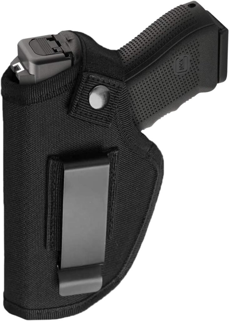 Gun Holsters for Men/Women, 380 Holster for Pistols, Universal Airsoft Right/Left, IWB/OWB 9mm Holsters for Concealed Carry, Fits Glock, MP Shield Similar Handgun