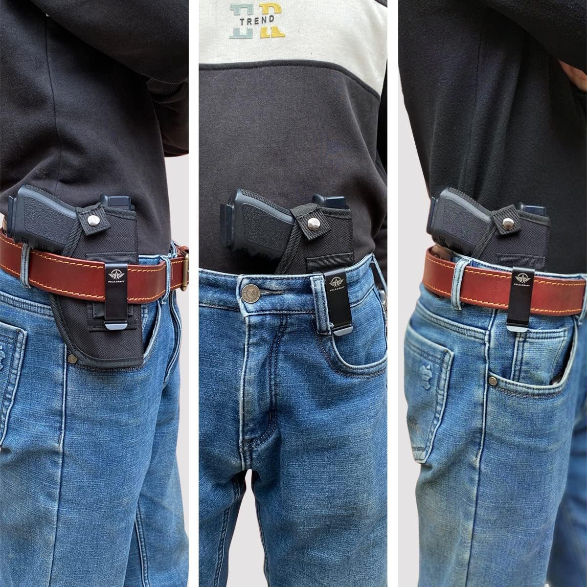 Gun Holsters IWB/OWB Pistol Holsters Fit: Glock 19 17 26 43 Review