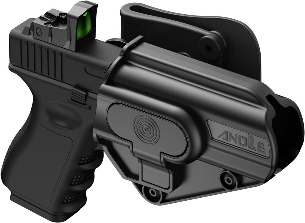 Hellcat Pro Holster Fits Sccy CPX-1 CPX-2 Gen 3 | Taurus GX4, Universal OWB Paddle Gun Holsters for P365 X Macro | MP 9mm | Glock 17 19 X 43 MOS 44 45 48 | Ruger 57, Auto-Lock | Adjustable Tightness