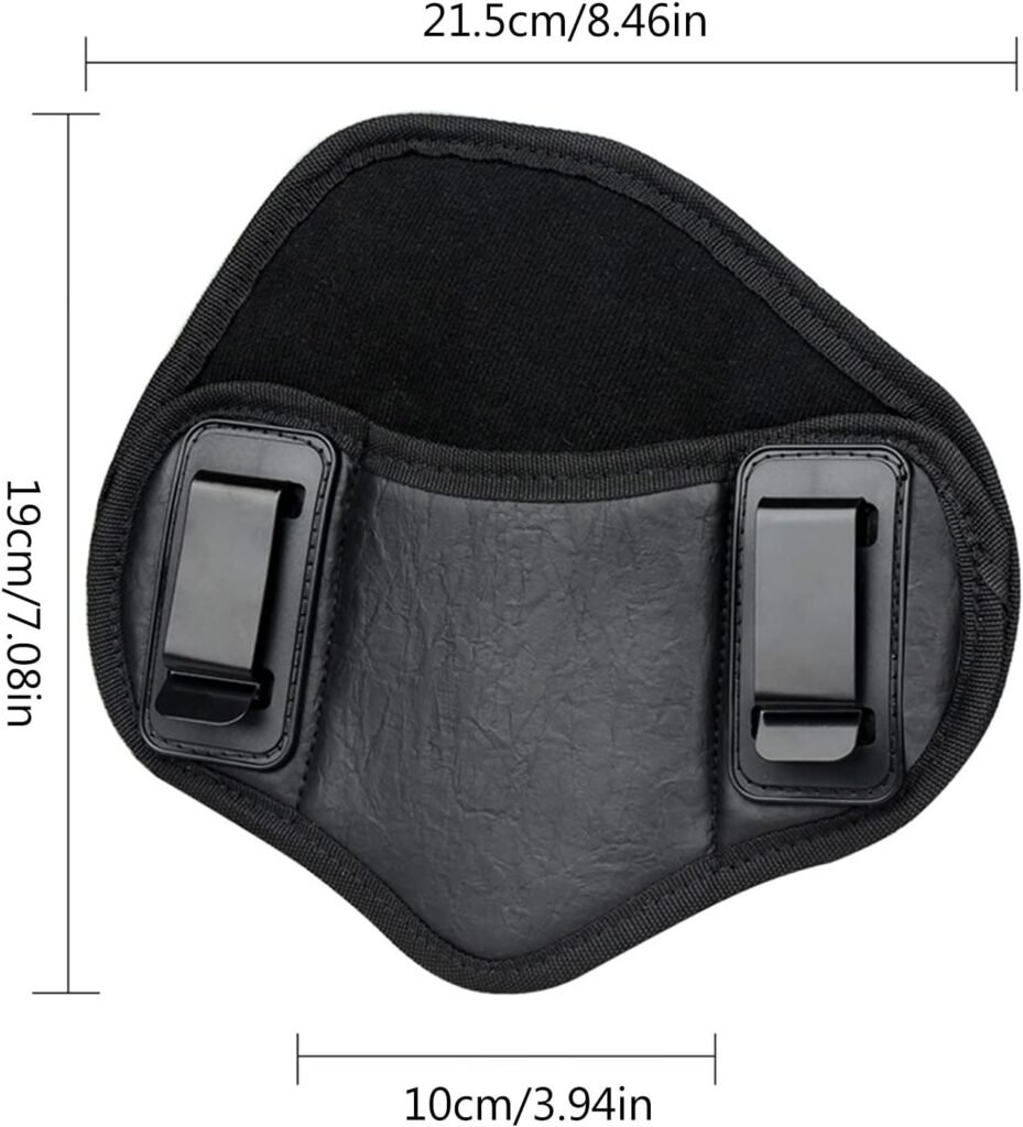 Lightweight Pocket for Deep Concealed Carry Ultra-Thin Leather Wear Resistant for Women Men Leather for Left Hand Or Right Hand Leather with