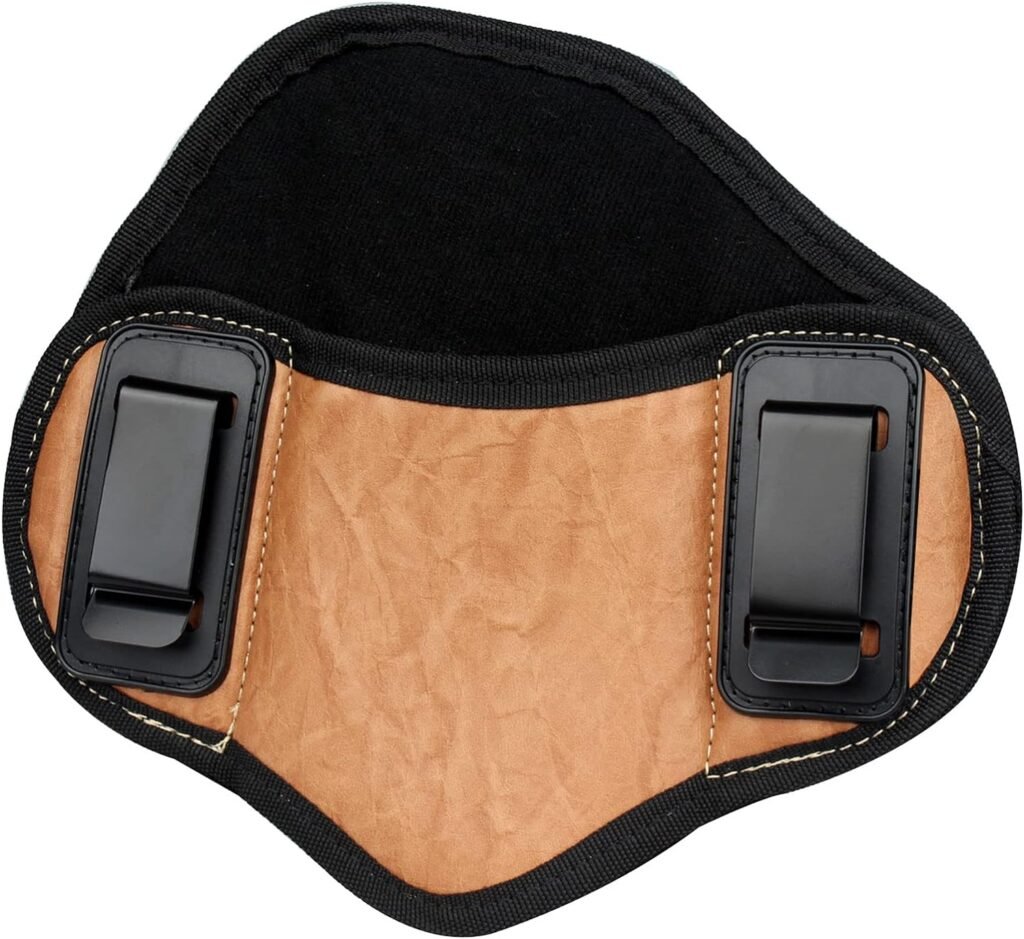 Lightweight Pocket for Deep Concealed Carry Ultra-Thin Leather Wear Resistant for Women Men Leather for Left Hand Or Right Hand Leather with