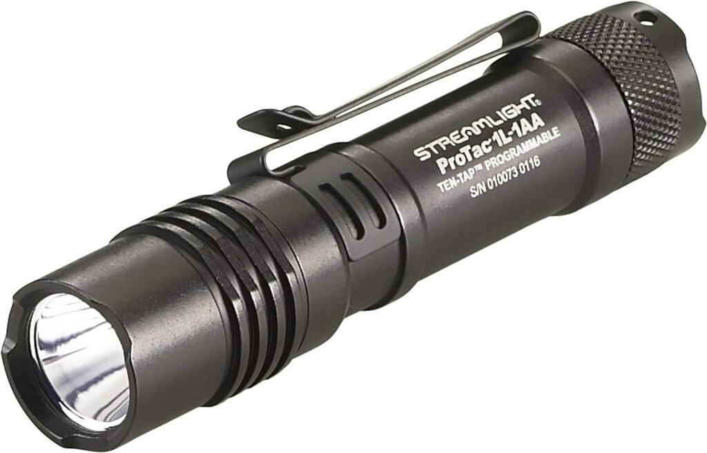 Streamlight 88061 ProTac 1L-1AA 350-Lumen Dual Fuel Professional Tactical Light, Black