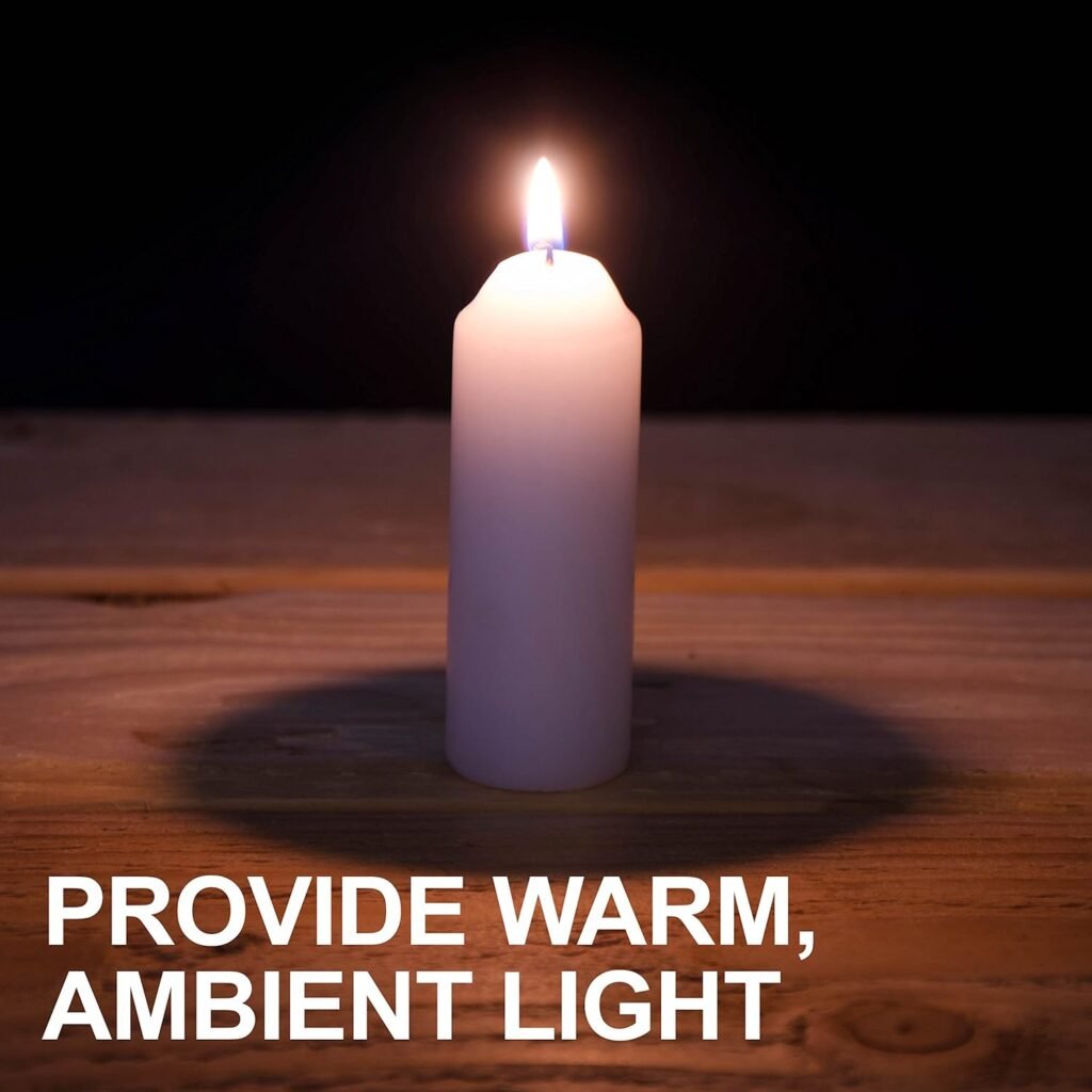 UCO 9-Hour White Candles for UCO Candle Lanterns and Emergency Preparedness