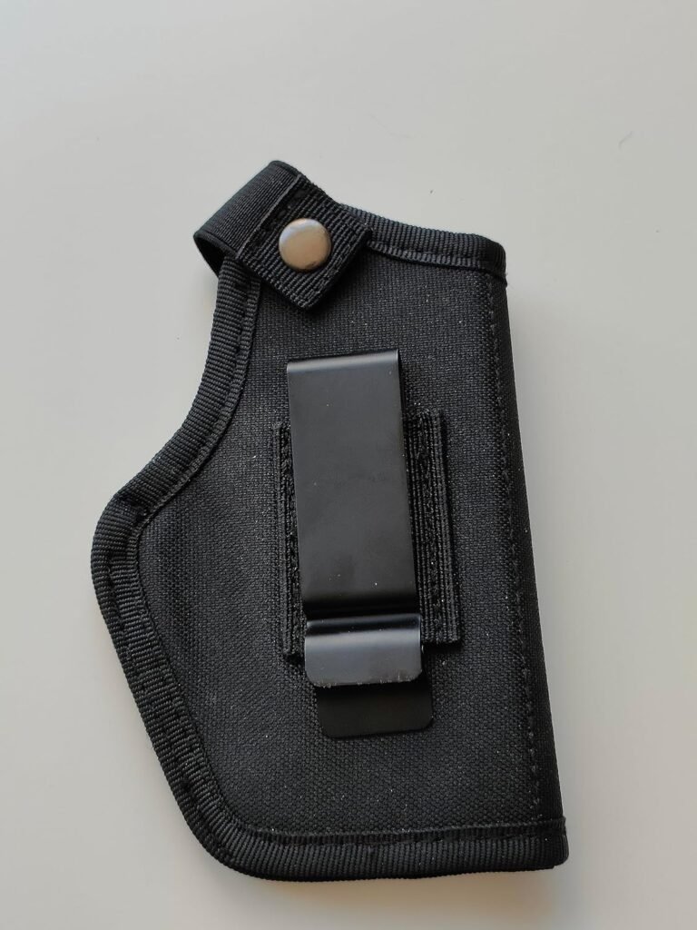 Universal Gun Holster for Men  Women, IWB/OWB Waist Belt Pistol Holster for Glock 380 9mm Gun Holster for Concealed Carry Handgun Right/Left Hand Draw